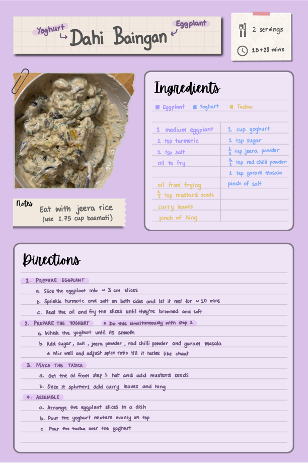 Recipe 1